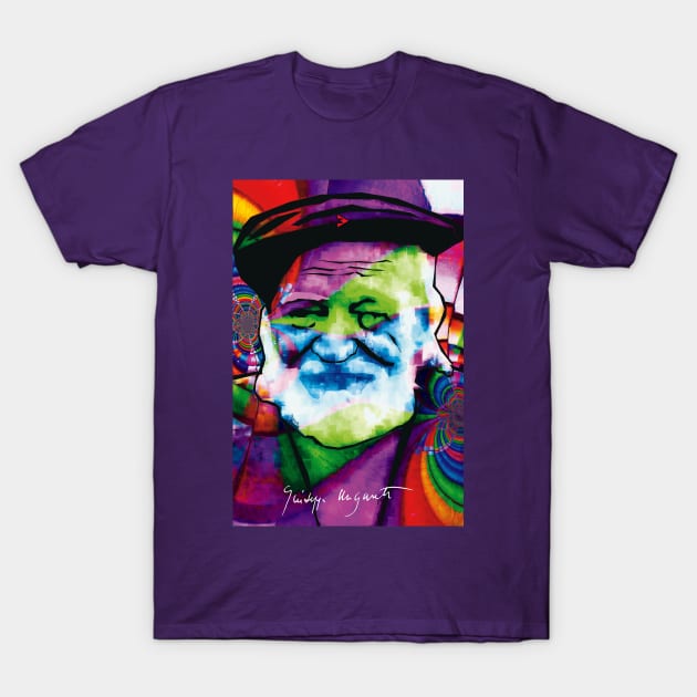Giuseppe Ungaretti T-Shirt by Exile Kings 
